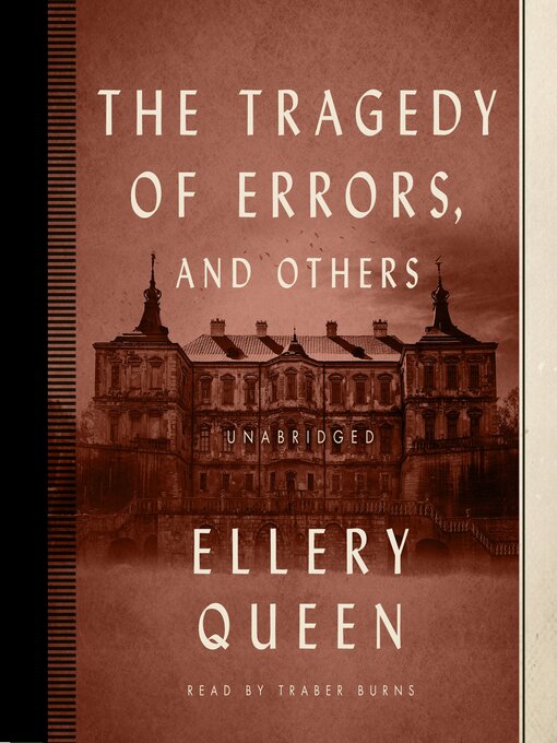 Title details for The Tragedy of Errors, and Others by Ellery Queen - Available